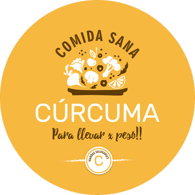 Logo de Cúrcuma Comida Sana