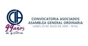 CONVOCATORIA ASAMBLEA GENERAL ORDINARIA