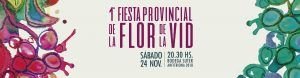 24/11 Fiesta Provincial de la Flor de la Vid: experiencia 360° en San Rafael