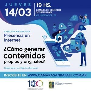 14/03 Capacitación Gratuita ¿Cómo generar Contenidos propios y originales?