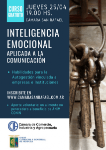 25/04 Capacitación: Inteligencia Emocional aplicada a la Comunicación