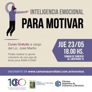 23/05 Capacitación gratuita: Inteligencia Emocional para Motivar