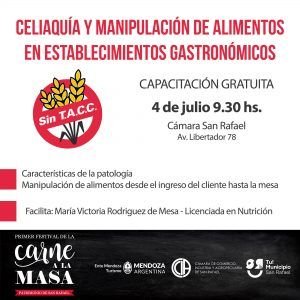04/07 Capacitación de Celiaquía y Manipulación de Alimentos
