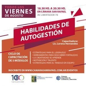 Ciclo de Capacitación «Hablidades Empresariales de Autogestión»