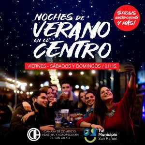 Este viernes inicia la quinta edición de Noches de Verano en el Centro