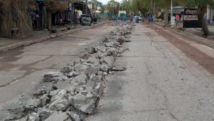 Reunión por obras en calles Avellaneda y Coronel Suárez