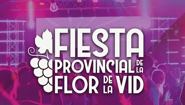 Se viene la undécima edición de la Fiesta Provincial de la Flor de la Vid